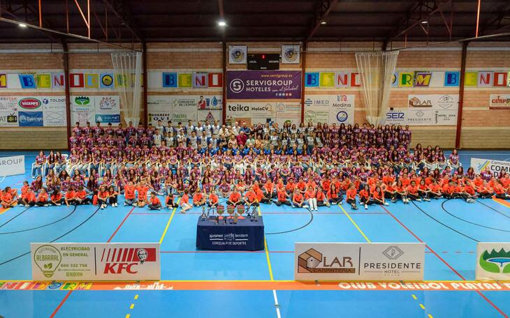 El Club Voleibol Playas de Benidorm presenta a sus equipos para la temporada 2024-25 