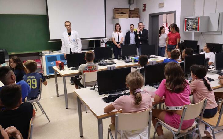 Hidraqua lleva a los colegios de Benidorm un programa de concienciación sobre el uso responsable del agua 