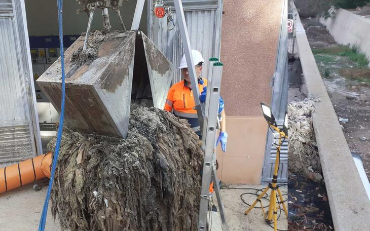 Benidorm hace un llamamiento para no arrojar toallitas higiénicas al inodoro que provocan la obstrucción de los sistemas de bombeo 