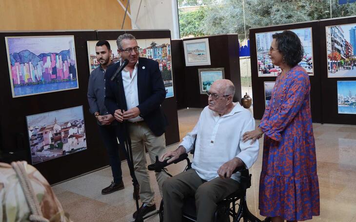 Inauguración exposición de Amando