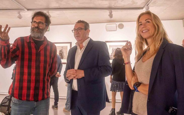 José Luis Carrillo, Toni Pérez y Ana Pellicer.
