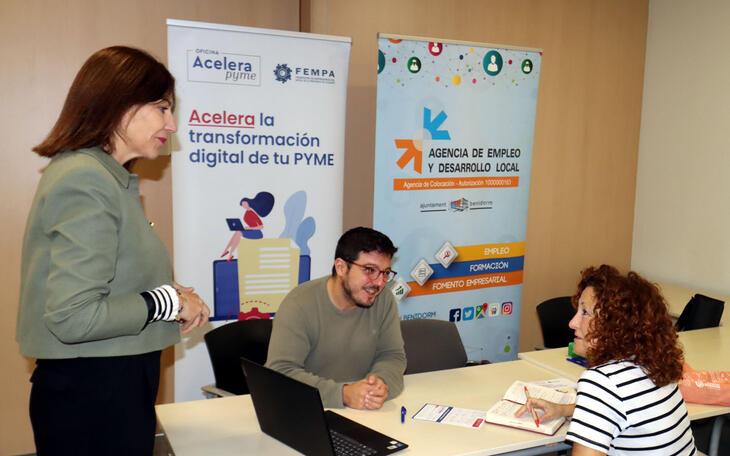 El Ayuntamiento y FEMPA colaboran para impulsar la digitalización de los negocios locales