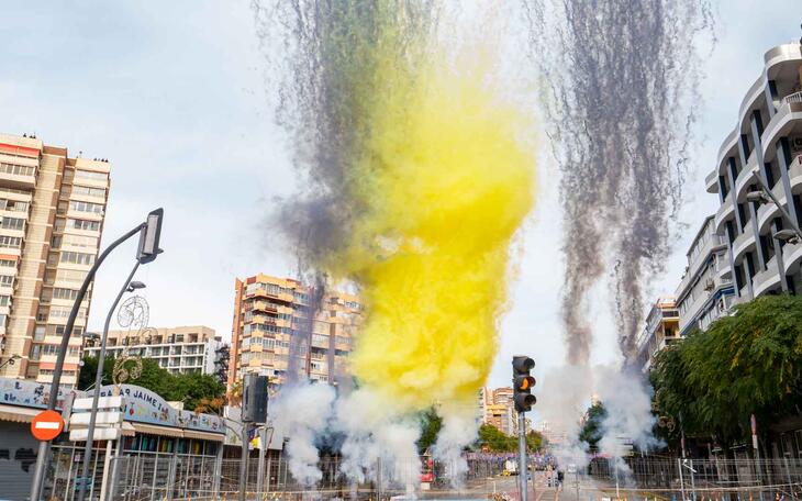 Mascletá.