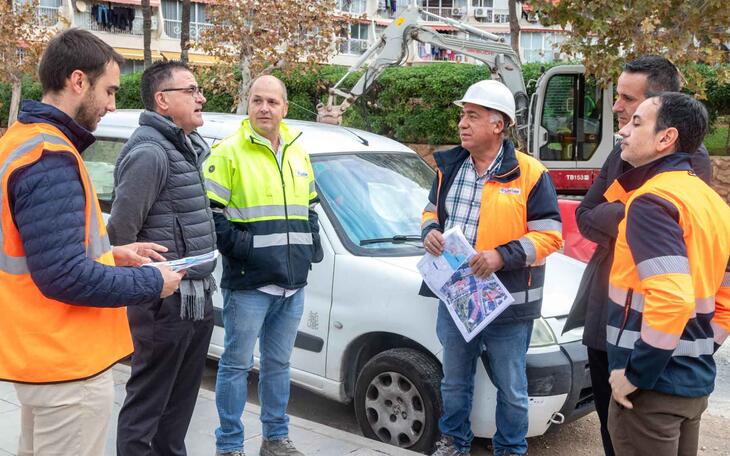 La avenida Montecarlo contará con una red de agua regenerada tras la finalización de la obra de renovación de infraestructuras hídricas 