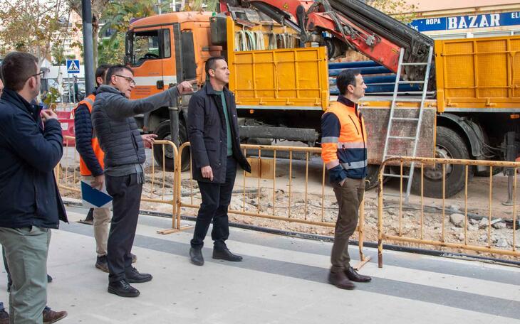 La renovación de la calle Ibiza incorporará una red de recogida de aguas pluviales