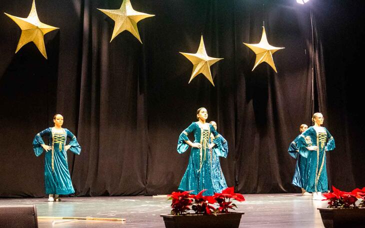 El Centro Cultural de Benidorm acoge el Festival de Navidad del Conservatorio Elemental Municipal de Danza