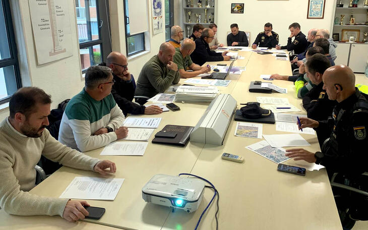 Reunión de coordinación del dispositivo de seguridad
