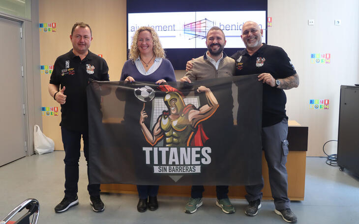 ‘Titanes sin Barreras’ nace como el primer club deportivo de Benidorm para personas con discapacidad intelectual 
