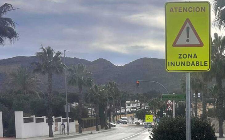 Benidorm señaliza los 21 puntos críticos identificados en el Plan de Actuación Municipal ante el Riesgo de Inundaciones 