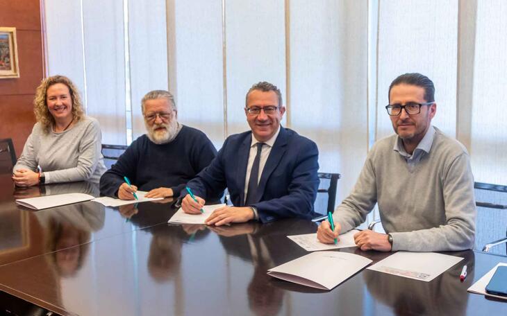 El Ayuntamiento de Benidorm y el Doble Amor renuevan su convenio de colaboración