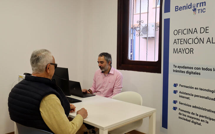 Benidorm abre al público la Oficina de Atención al Mayor, ubicada en la extensión administrativa de Maravall