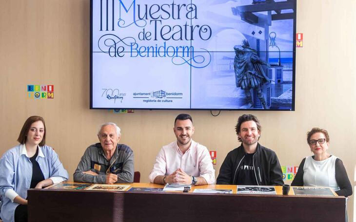 Benidorm presenta su III Muestra de Teatro, que trae a la ciudad cinco representaciones de compañías profesionales y amateurs