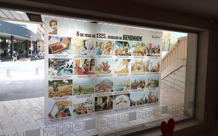 La Biblioteca Central luce el Auca de Bernat de Sarrià para divulgar su historia entre los jóvenes escolares 