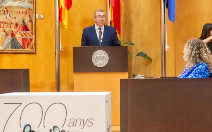 pleno institucional Día de Benidorm
