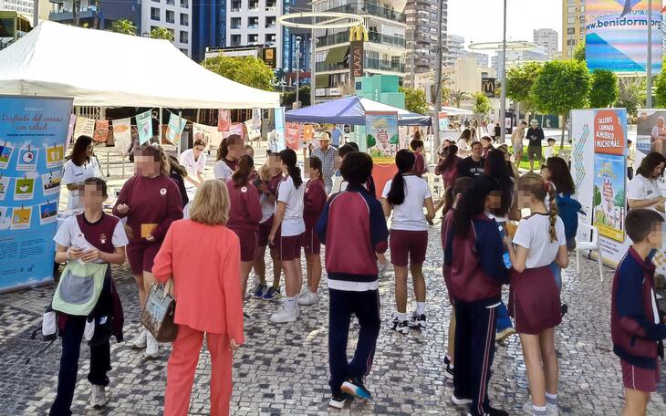 Benidorm celebra con talleres y actividades saludables el Día Internacional de la Enfermería