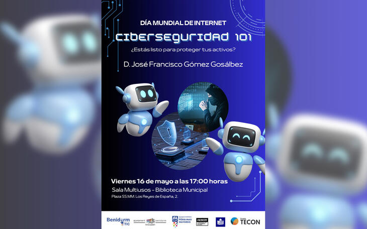 Benidorm aborda este viernes en una charla cómo proteger nuestros dispositivos, datos y archivos  