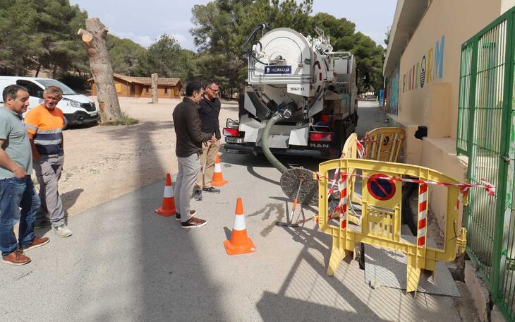 Nuevo bombeo en los campos Hermanos Martínez Munuera