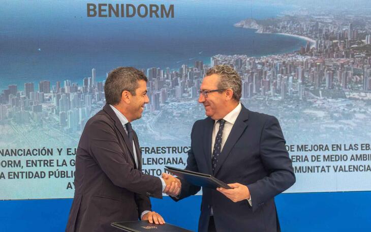 Convenio para inversiones en la EDAR y EDAR de Benidorm