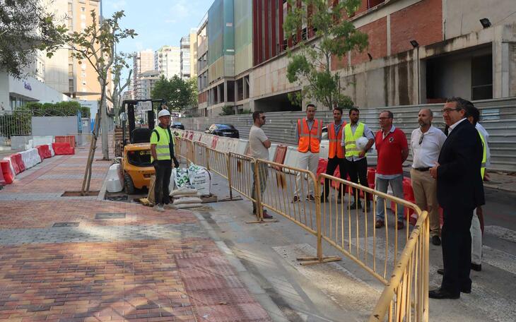 Benidorm finaliza las obras de renovación de infraestructuras hidráulicas en la calle Ibiza 