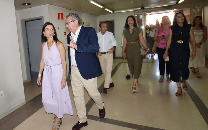 Visita Ruth Merino a juzgados Beniardá