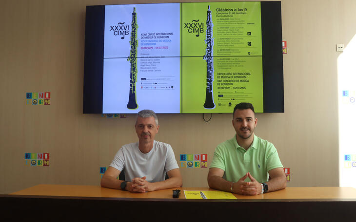 Vuelve el ciclo ‘Clásicos a las 9’ al Curso Internacional de Música de Benidorm 