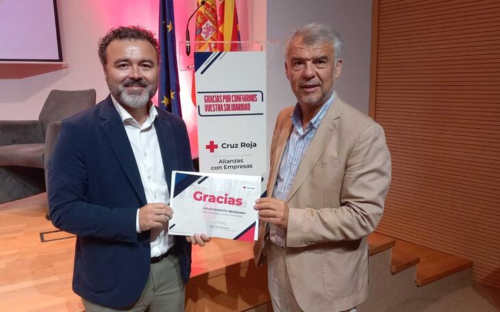 reconocimiento Cruz Roja