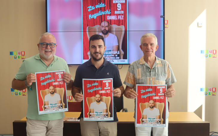El monólogo ‘La vida regulinchi’ del ‘influencer’ Daniel Fez llega el 7 de agosto a Benidorm 