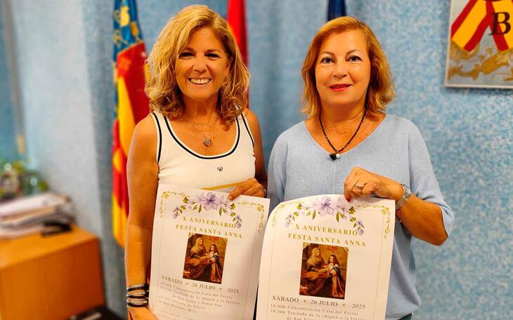 Fiestas en honor a Santa Anna.