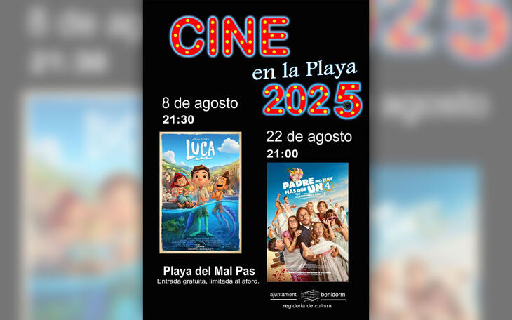 El ciclo ‘Cine en la playa’ se inicia este sábado con la proyección de ‘Luca’ 