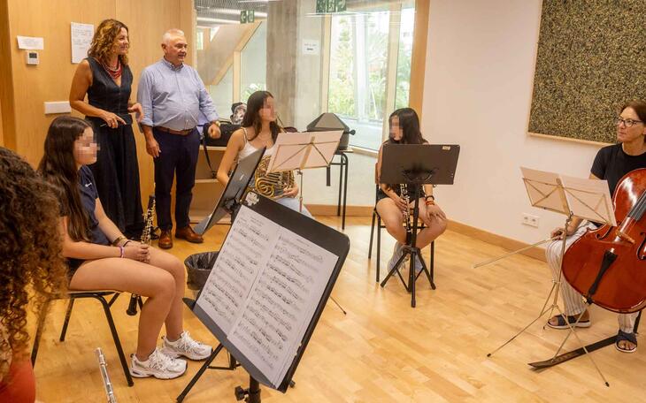 Benidorm inicia el curso 2025-2026 en sus conservatorios municipales de Música y Danza