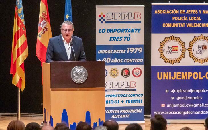 Benidorm alberga una jornada formativa para mandos de Policía Local de toda la Comunitat