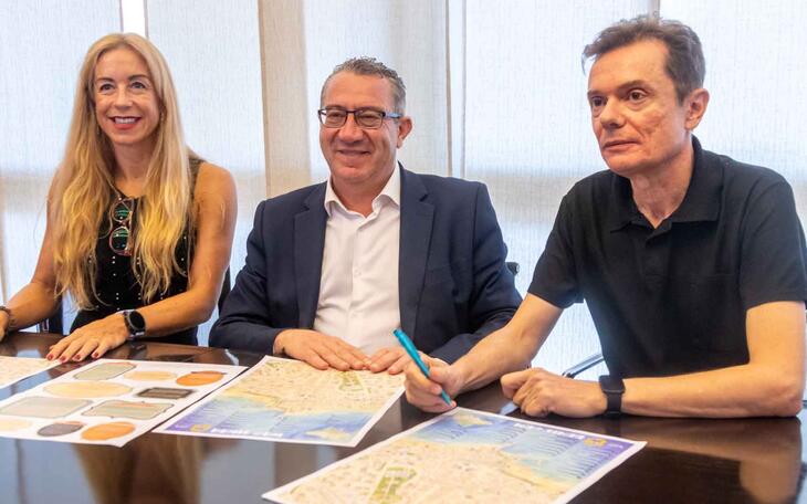 Benidorm lanza una tirada de 1.500 ejemplares de un nuevo plano turístico ilustrado por el artista Arly Jones 