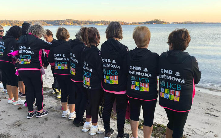 Las remeras de Anémona culminan su desafío con su llegada a Iria Flavia tras remar 1.600 kilómetros