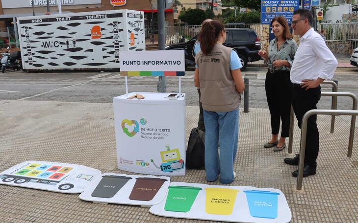 Medio Ambiente y el Consorci Mare desarrollan una campaña para concienciar sobre el reciclaje en playas y centros educativos 
