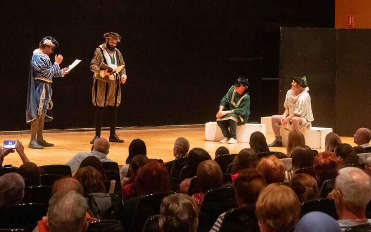 Benidorm revive el clásico Don Juan Tenorio en la lectura dramatizada de la Setmana Cultural de les FMP