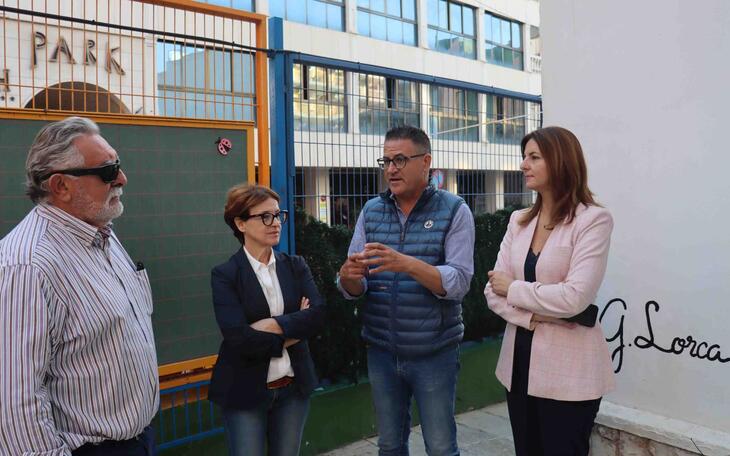 Benidorm inicia un proyecto de naturalización de los patios de los colegios de la ciudad