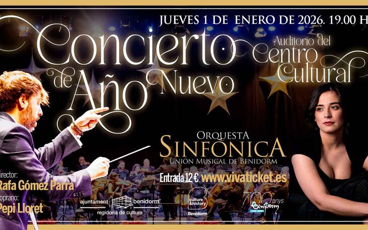 Benidorm pone a la venta las entradas para el Concierto de Año Nuevo de la Unión Musical 