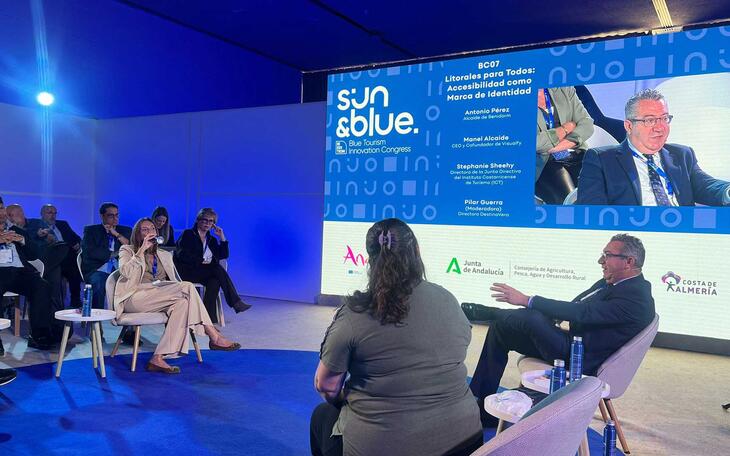 Toni Pérez defiende la accesibilidad universal como “una ventaja competitiva” que da “valor añadido” a los destinos turísticos