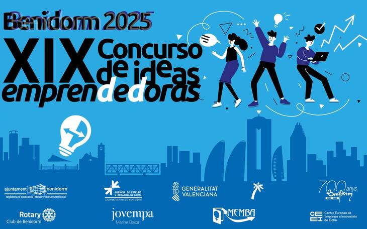 Benidorm convoca la XIX edición del concurso para premiar las mejores ideas emprendedoras 