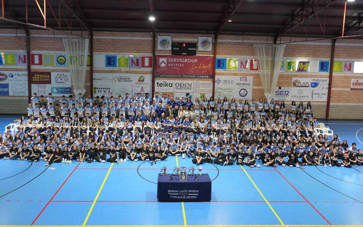 Presentación de los equipos del Club Voleibol Playas de Benidorm