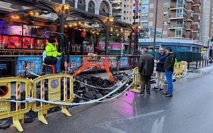 Benidorm ejecuta otra acción de renaturalización en la calle Gerona 