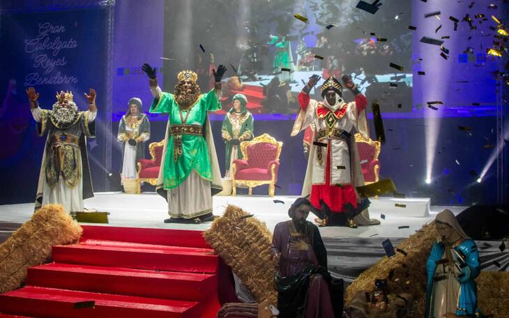 Melcior, Gaspar i Baltasar a Benidorm.