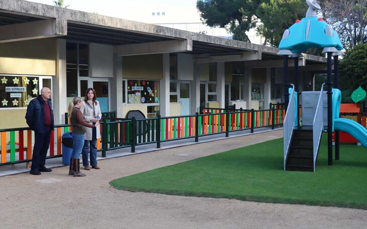 Nuevo patio en Les Caletes