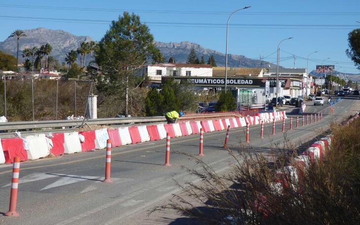 Zona de trabajos.