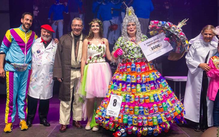 Primer premio individual del Carnaval de Benidorm.