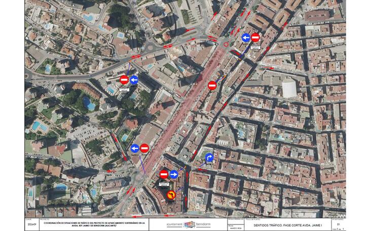 La construcción del aparcamiento subterráneo de Jaime I arranca la próxima semana tras completarse los trabajos previos
