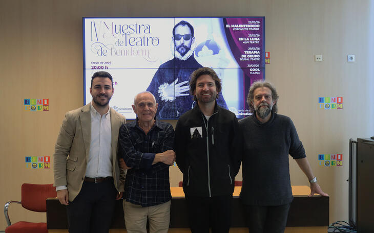 La IV edición de la Muestra de Teatro trae a Benidorm cuatro representaciones de compañías profesionales y amateurs 