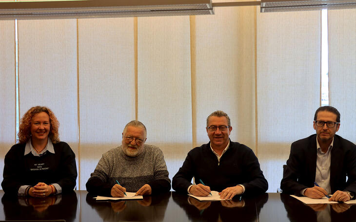 El Ayuntamiento de Benidorm y el centro Doble Amor renuevan el convenio de colaboración 