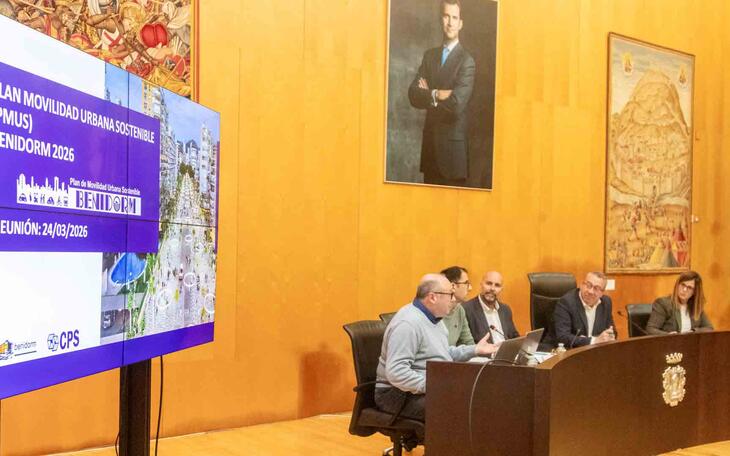 La revisión del PMUS constata que el 75% de los desplazamientos en Benidorm son peatonales 