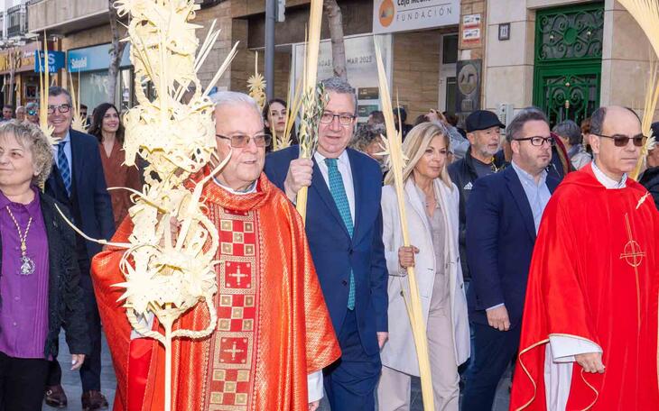 Procesión Domingo de Ramos en San Jaime